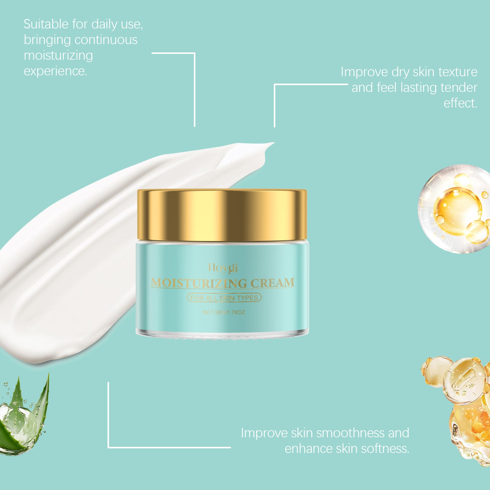 Hydrating Face Cream – Brightening & Soft Skin”