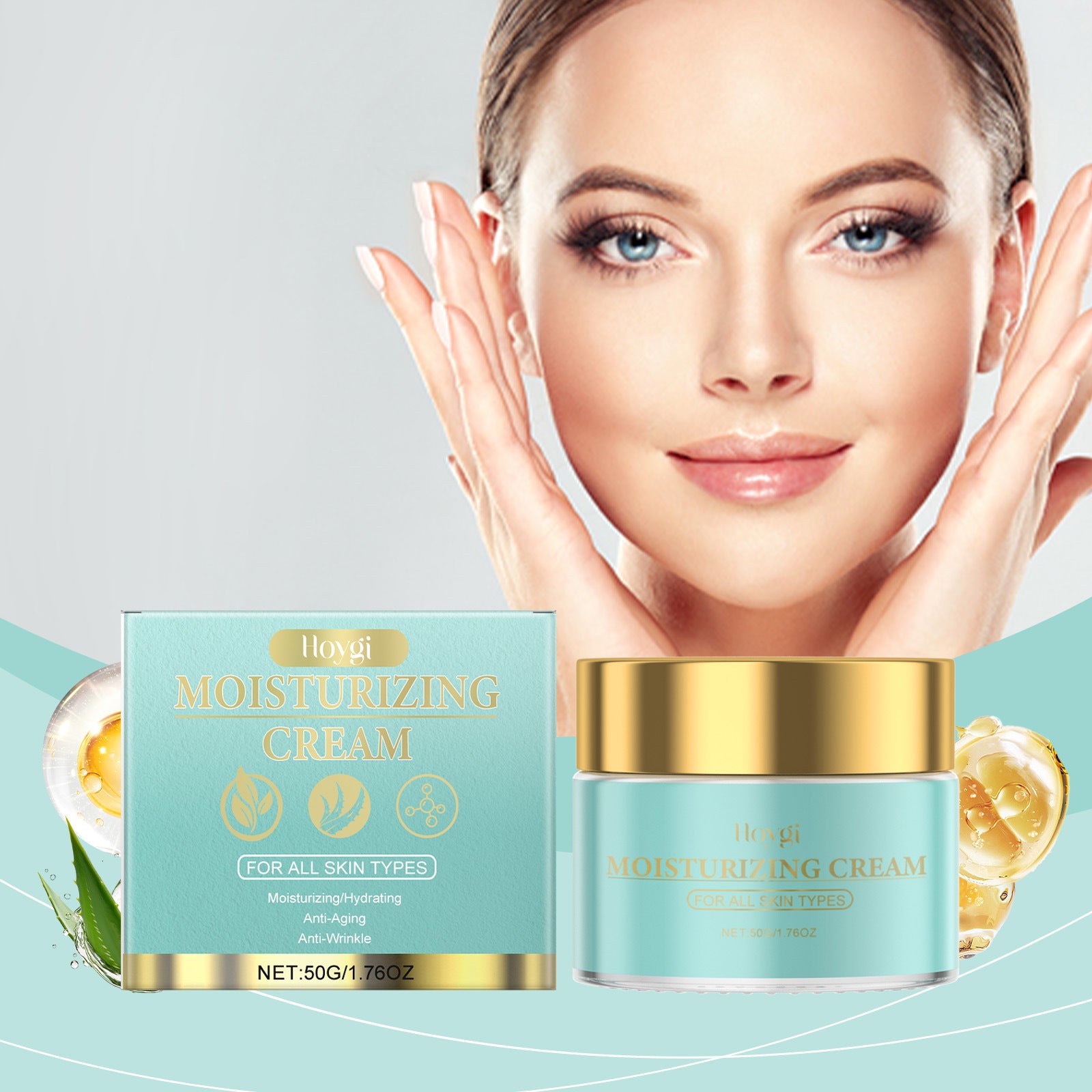 Hydrating Face Cream – Brightening & Soft Skin”
